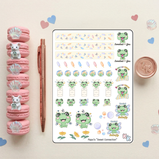 Pippo's Sweet Connection Sticker Sheet