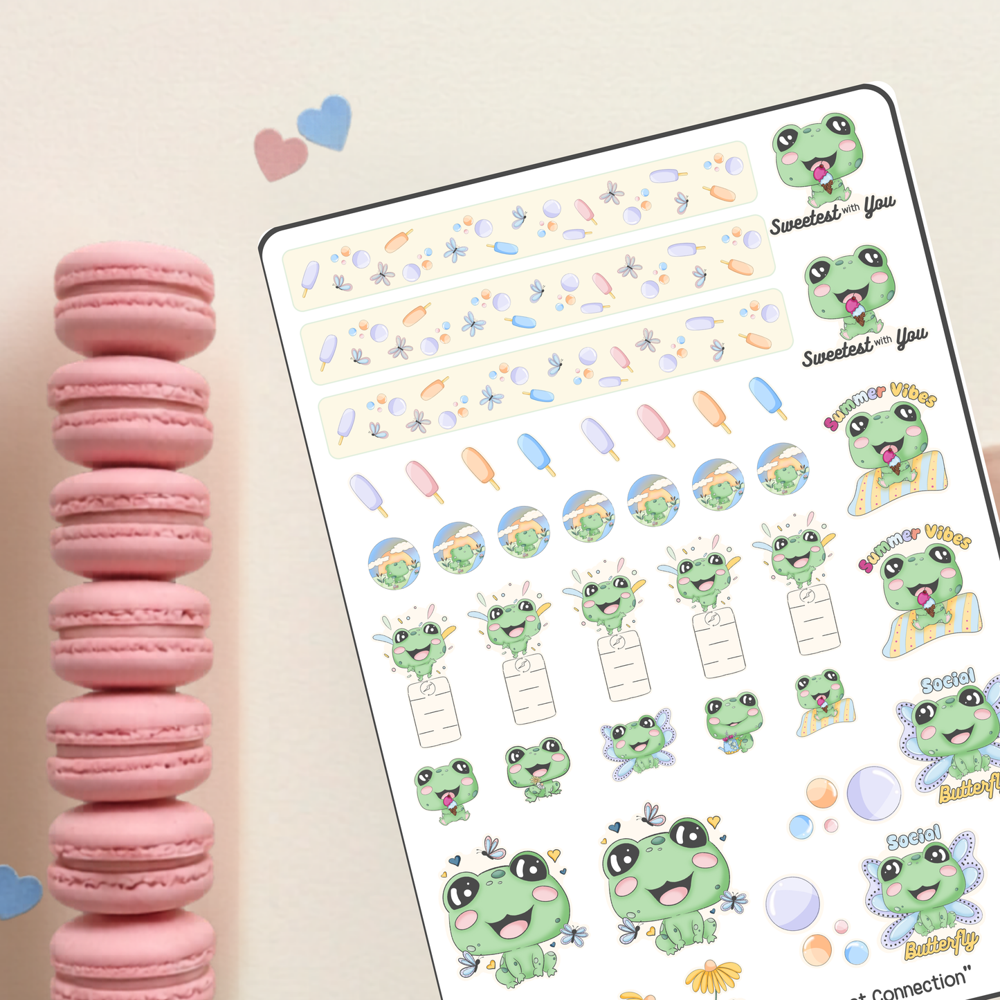 Pippo's Sweet Connection Sticker Sheet