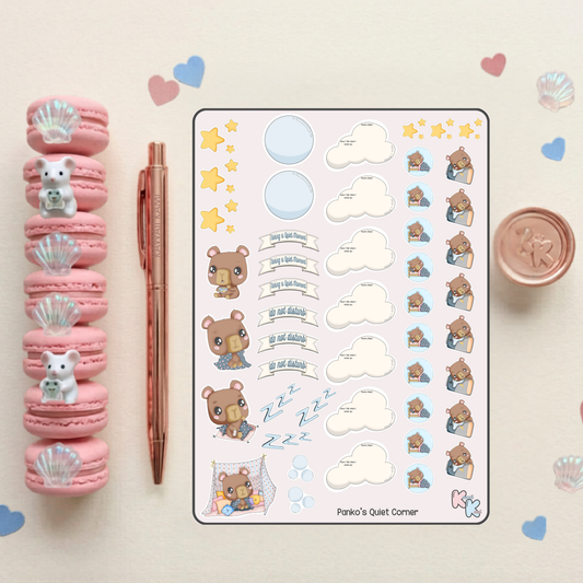 Panko's Quiet Corner Sticker Sheet