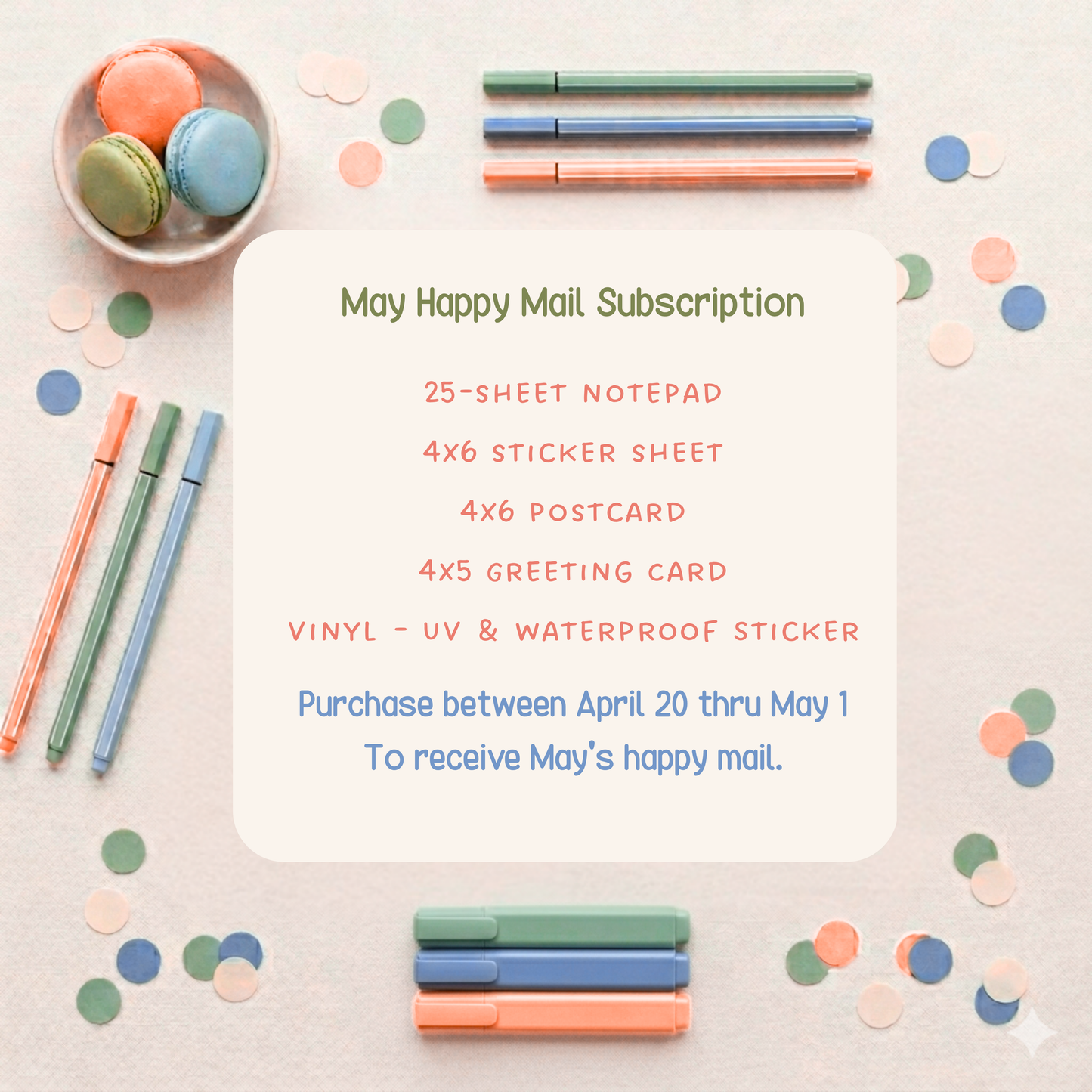 Happy Snail Mail Membership