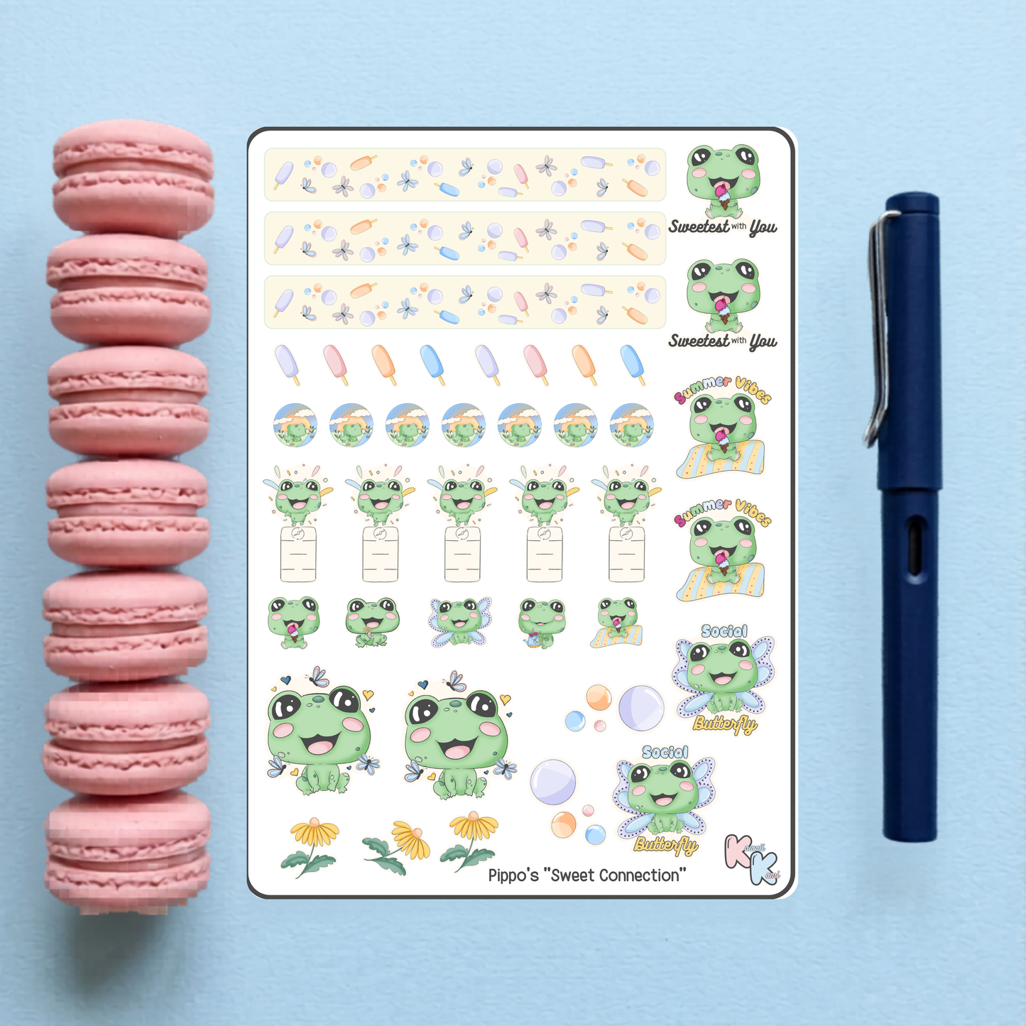 Pippo's Sweet Connection Sticker Sheet