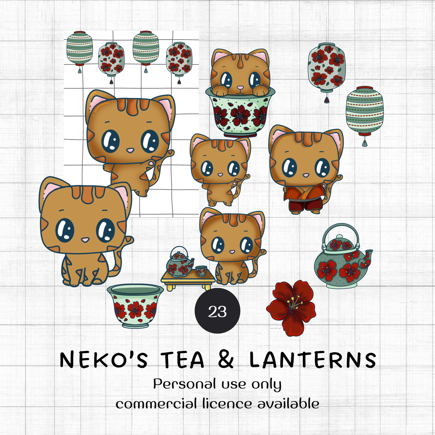 Kawaii Character Neko Cat Clipart Download
