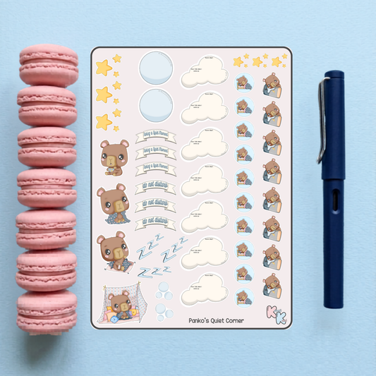 Panko's Quiet Corner Sticker Sheet