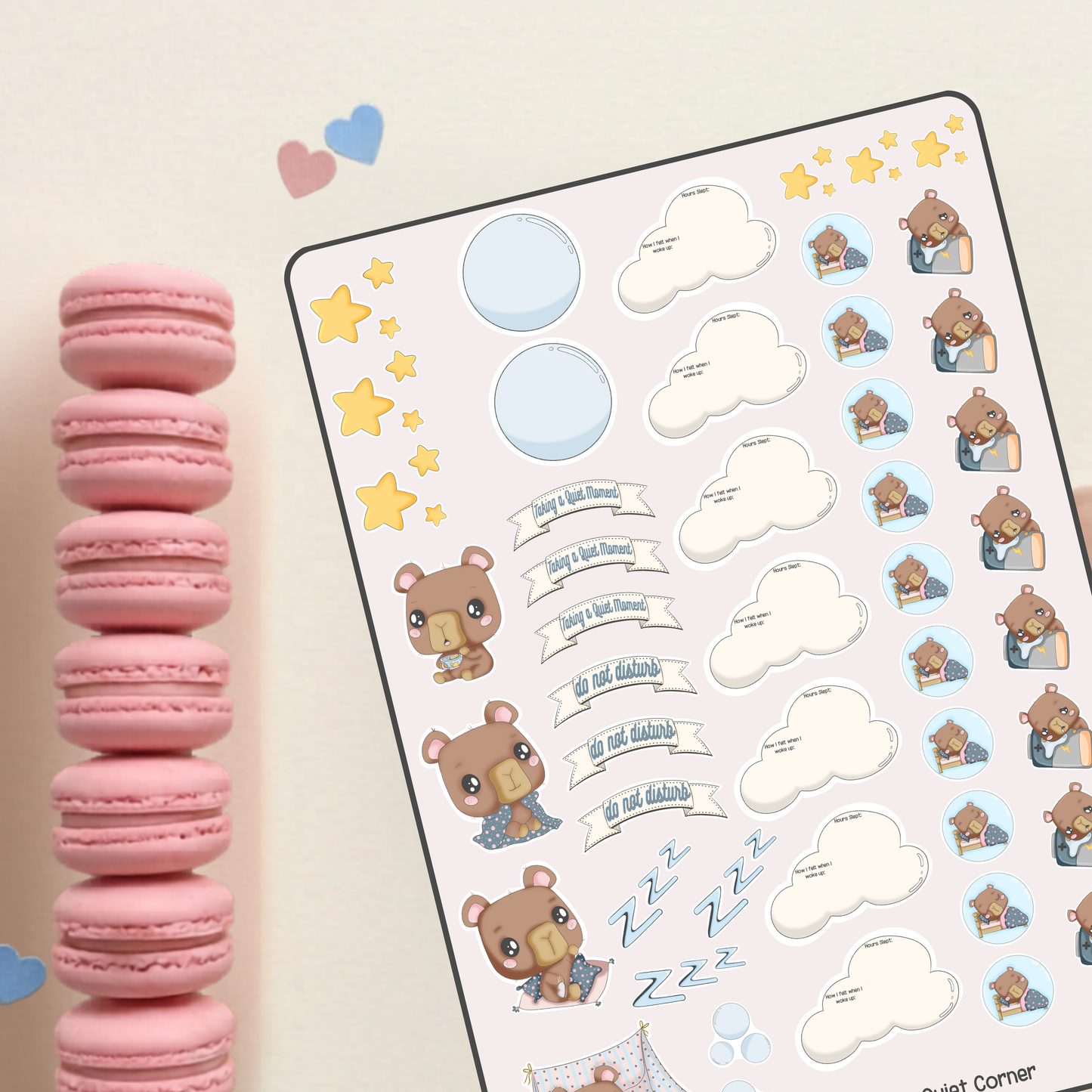 Panko's Quiet Corner Sticker Sheet