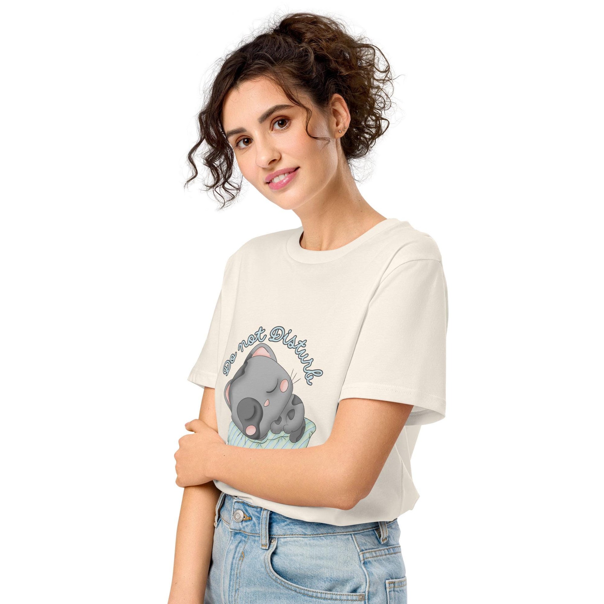 Chibi Coco "Do Not Disturb" Kawaii Unisex organic mid-light t-shirt