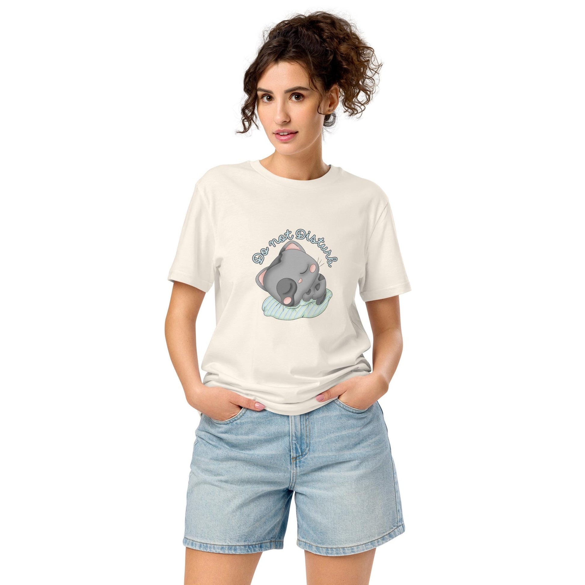 Chibi Coco "Do Not Disturb" Kawaii Unisex organic mid-light t-shirt