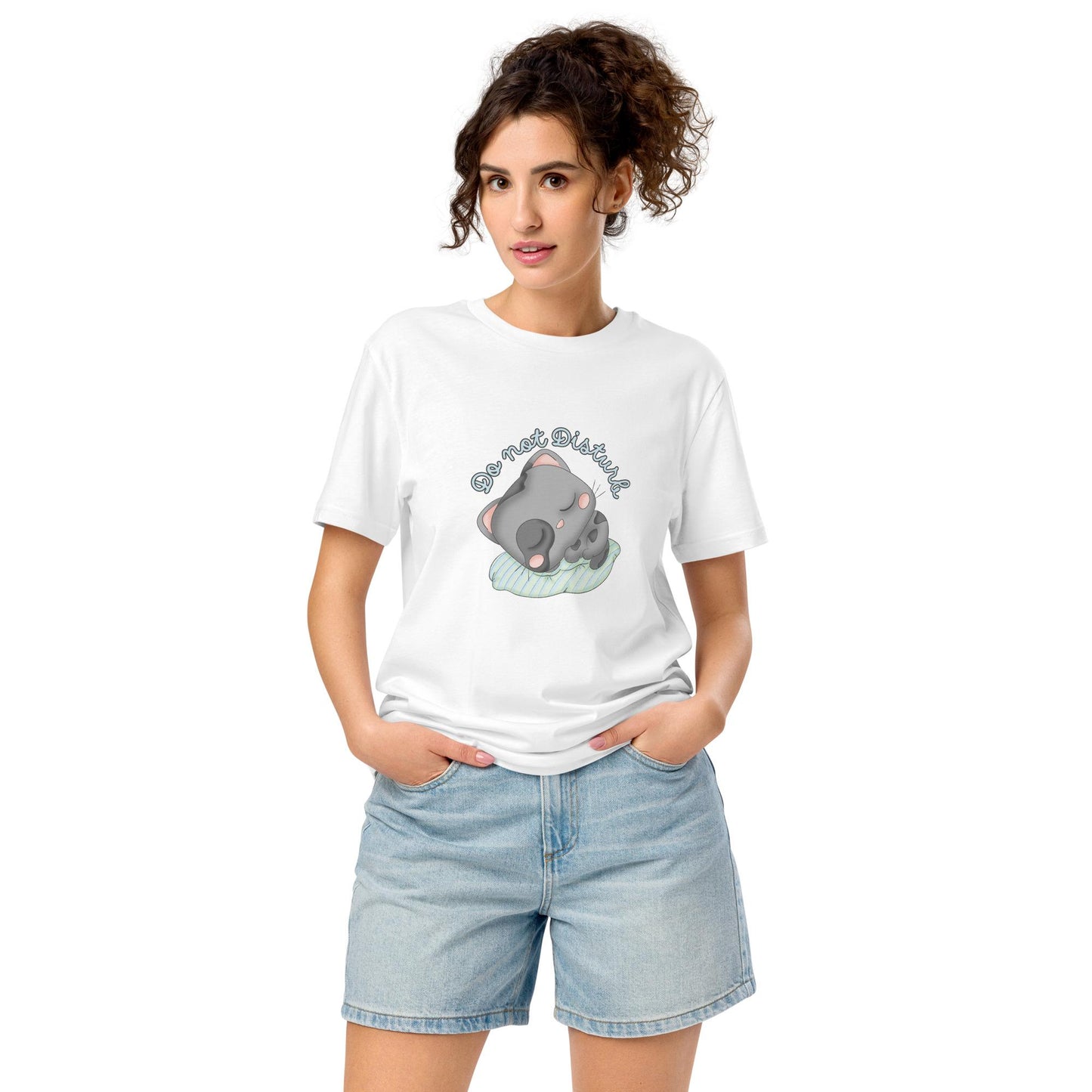 Chibi Coco "Do Not Disturb" Kawaii Unisex organic mid-light t-shirt