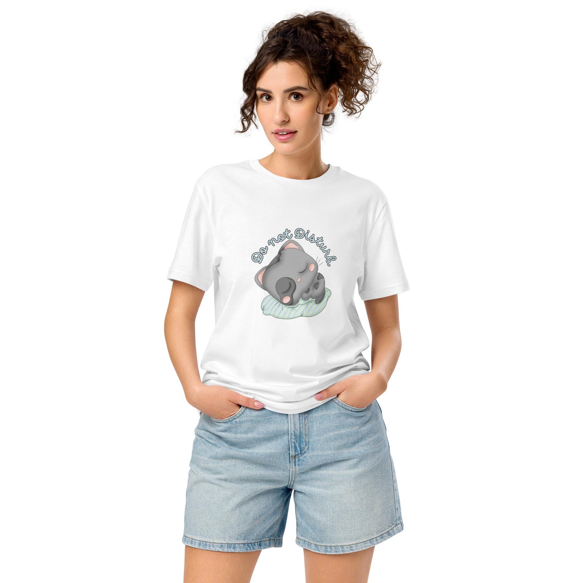 Chibi Coco "Do Not Disturb" Kawaii Unisex organic mid-light t-shirt