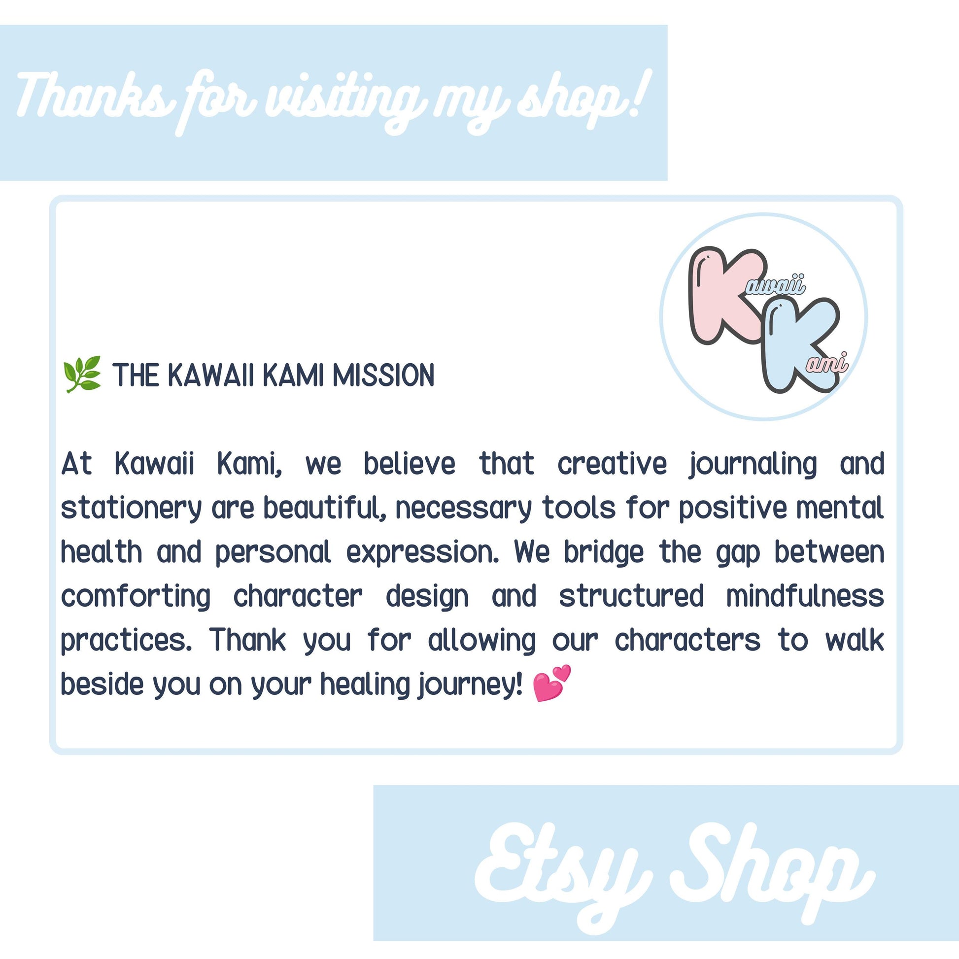 Printable Interactive Sanctuary Journal Bundle/Kindness Crew Mental Health Planner & Affirmation Cards